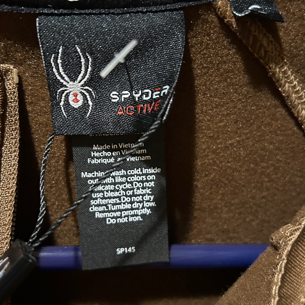 🕷️💚Host Pick🕷️💚Spyder Quarter Zip Top size small - Picture 4 of 5
